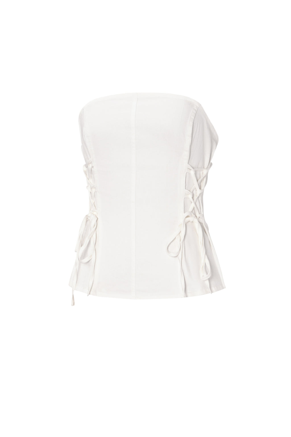 Geweven Katoen Vrouwen Denim Top Elegant Solide Kleur Lente/Zomer