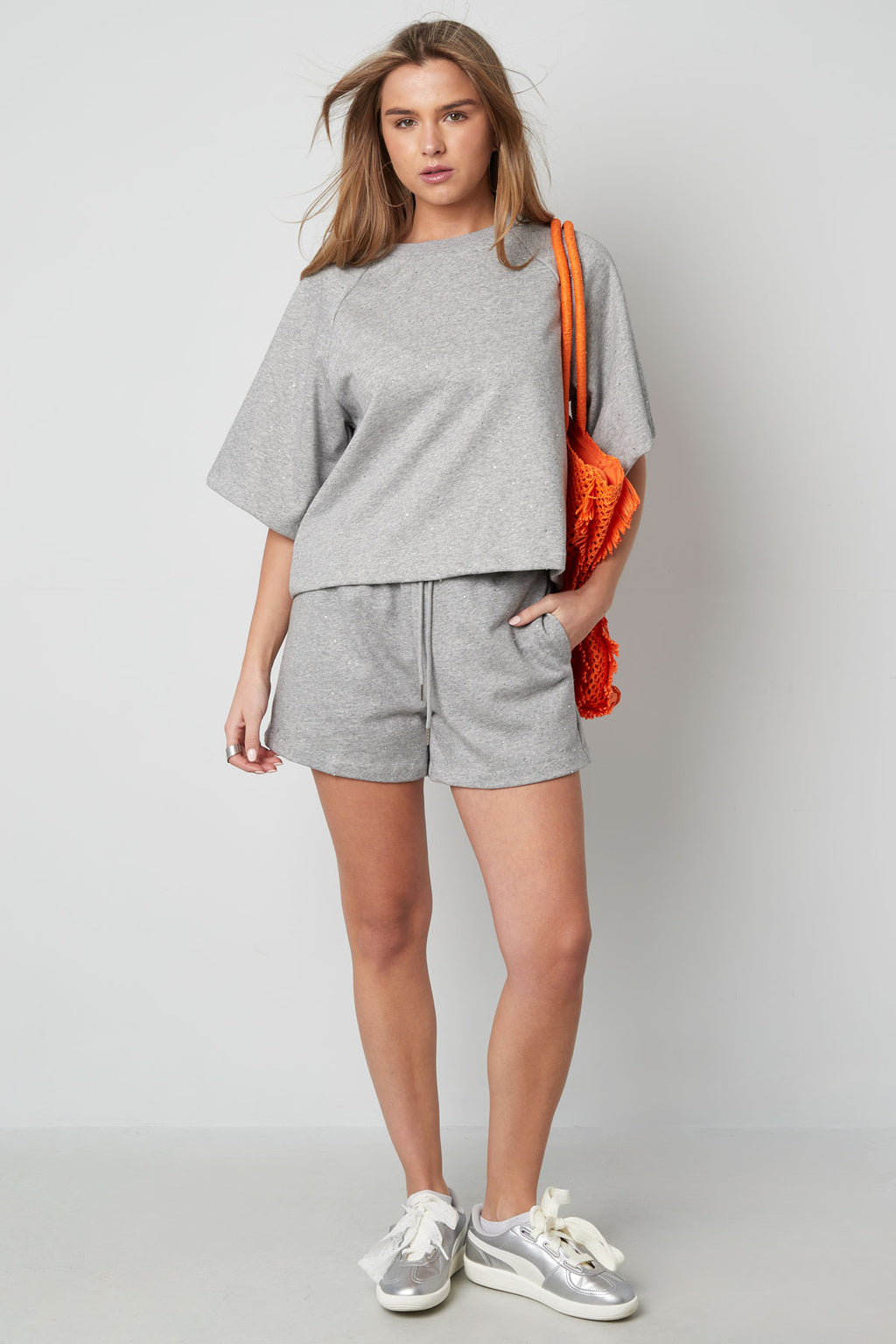 Cotton Vrouwen Casual Shorts Trekkoord Taille