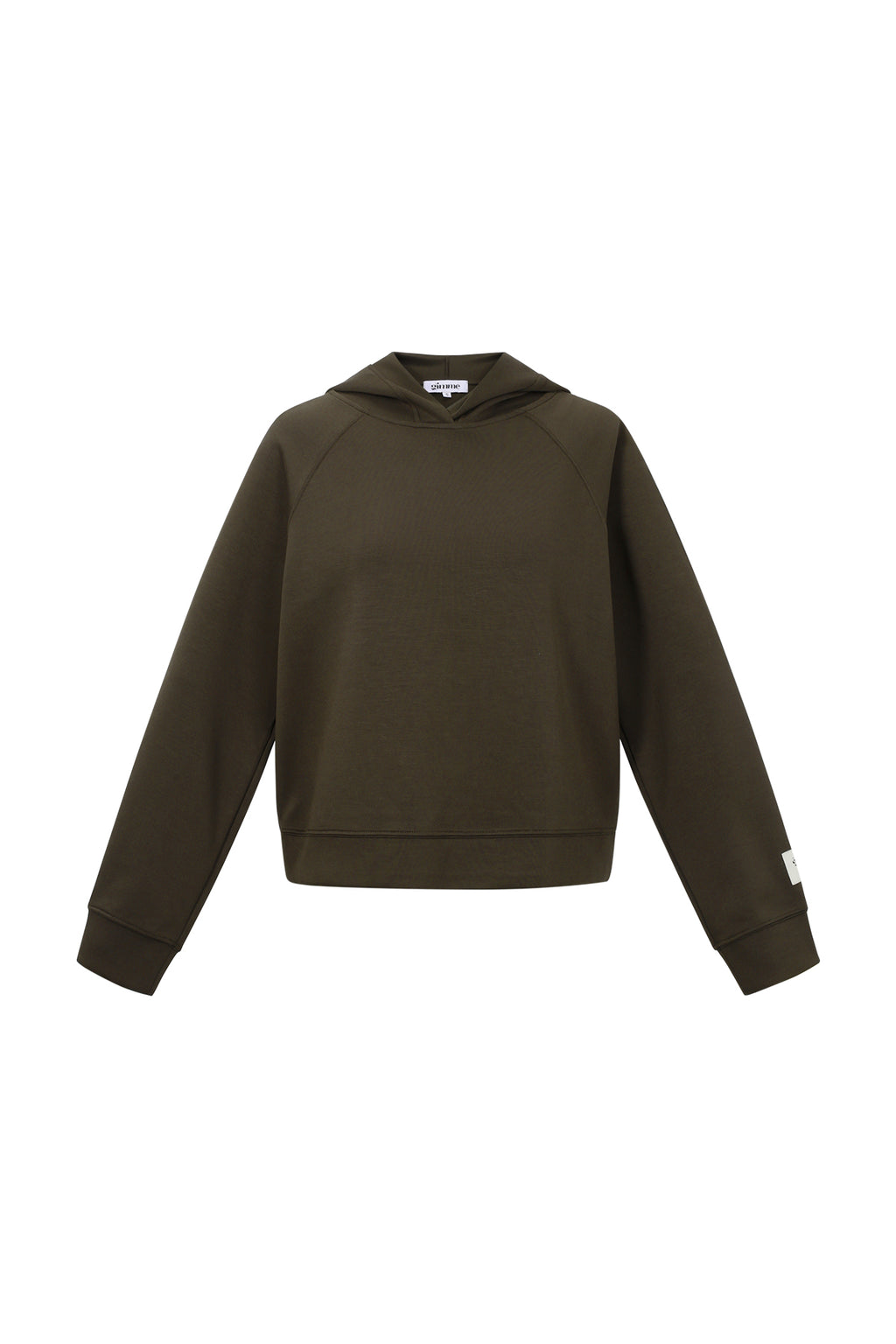 Gebreide Polyestervezel Vrouwen Hoodie Sportief Eenvoudige Kleur