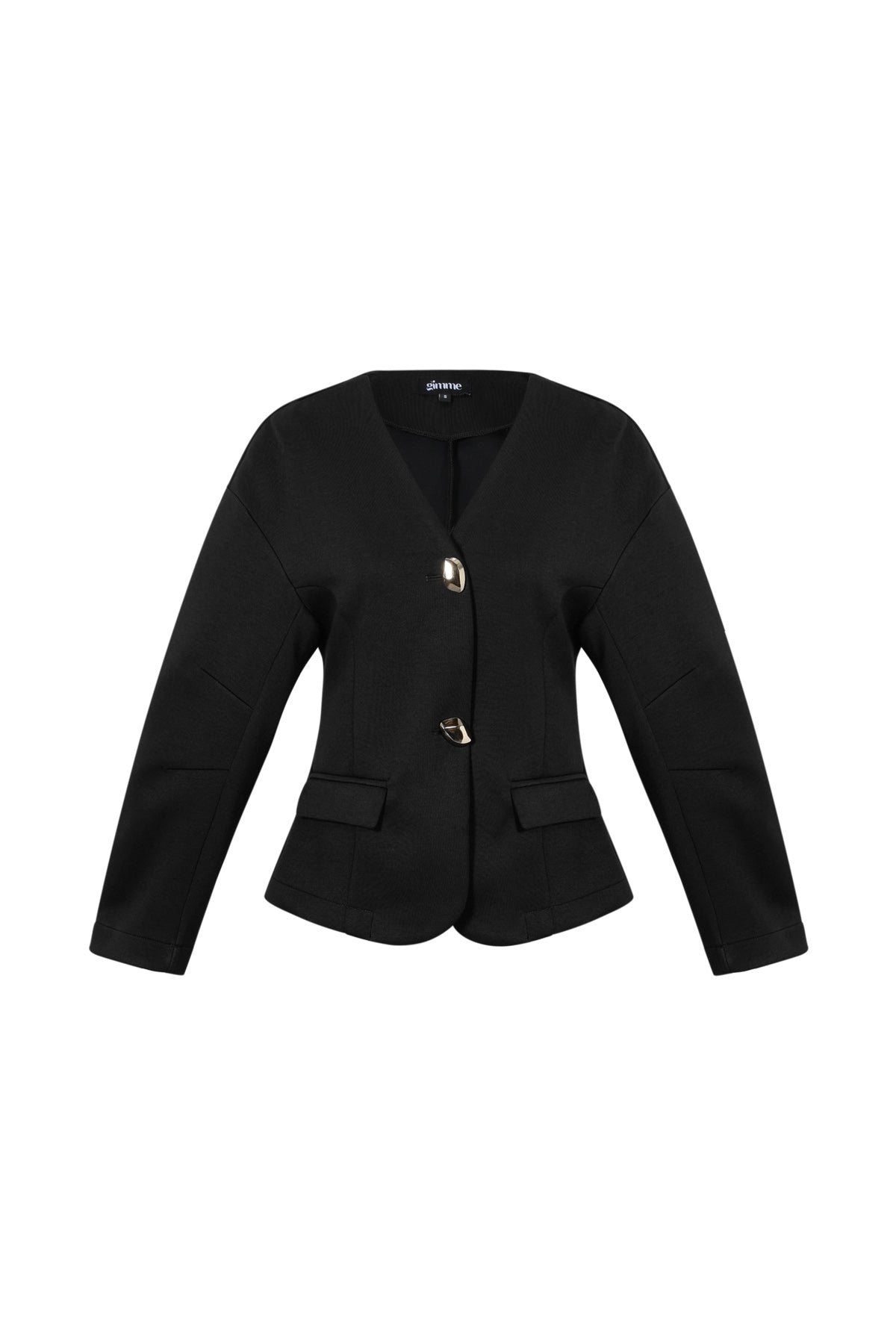 Geweven Polyestervezel Damespakset Elegante Solide Kleur Herfst/Winter