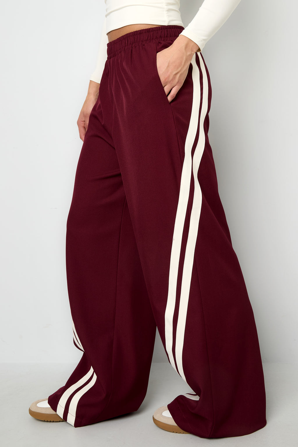Gestreepte broek