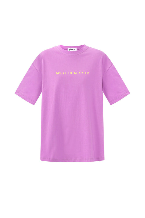 Cotton Vrouwen T-shirt Casual Letters