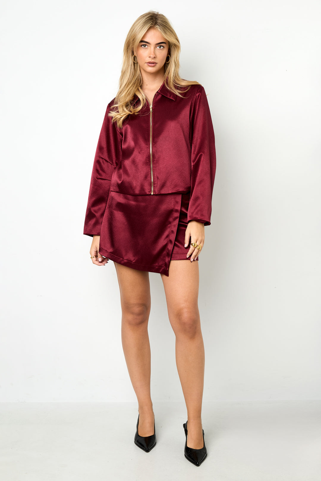 Woven Polyester Fiber Vrouwen Jas Casual Herfst/Winter Solid Color