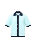 Gebreide Polyestervezel Vrouwen Trui Casual Kleurcontrast