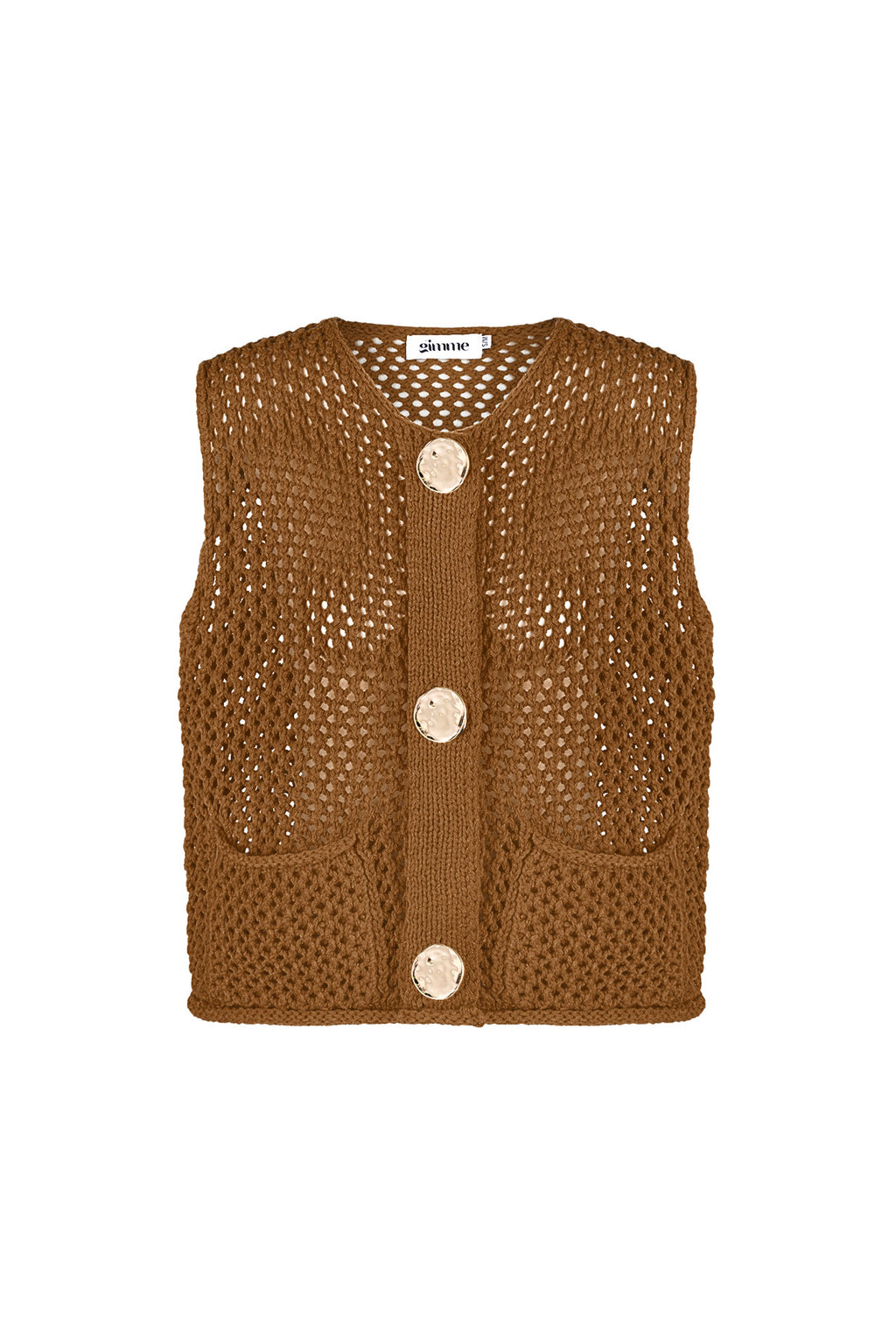 Gebreide Polyester Vrouwen Trui Met Openwerk Ontwerp