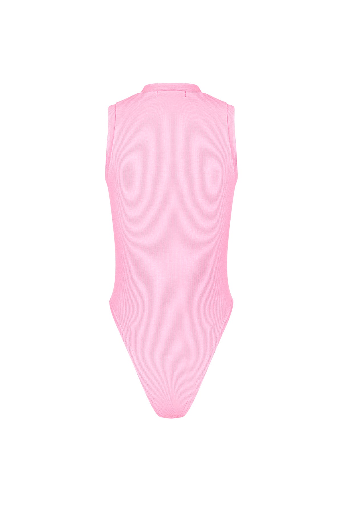 Viscose Vrouwen Mouwloze Bodysuit Hoge Hals Minimalistisch Ontwerp