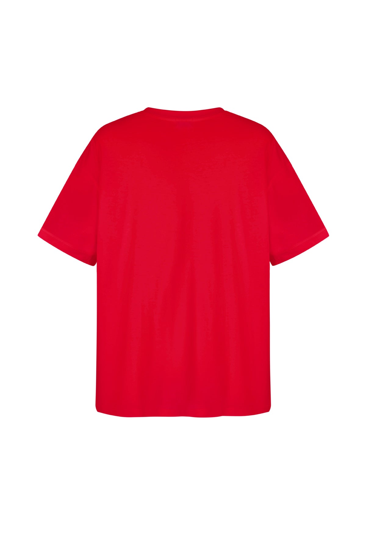 Cotton Vrouwen T-shirt Oversized OUI Print