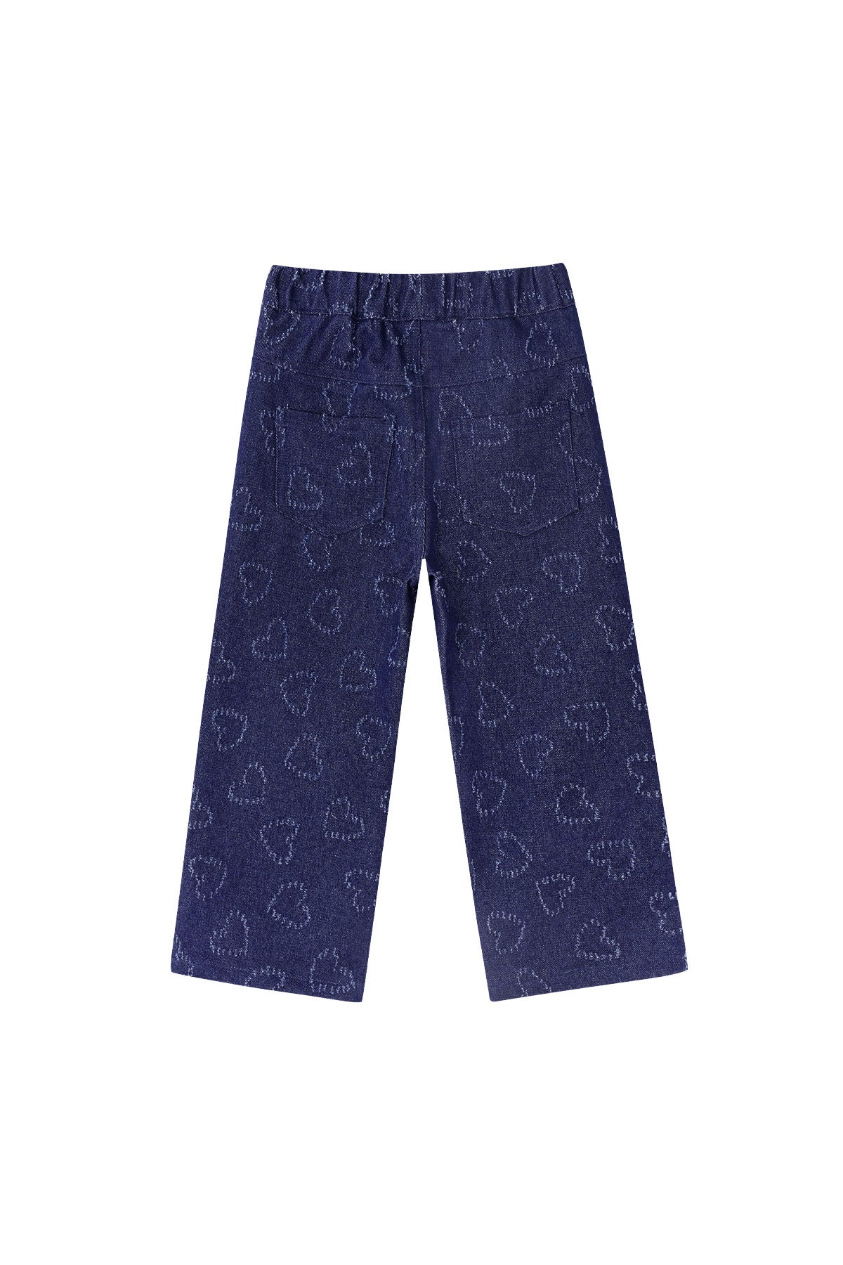 Cotton Denim Vrouwen Rechte Broek Casual Lichtblauw