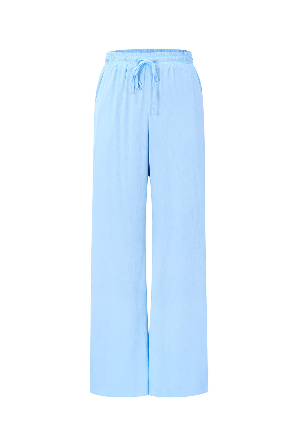 Geweven Polyester Vrouwen Rechte Broeken Casual Solide Kleur Lente/Zomer