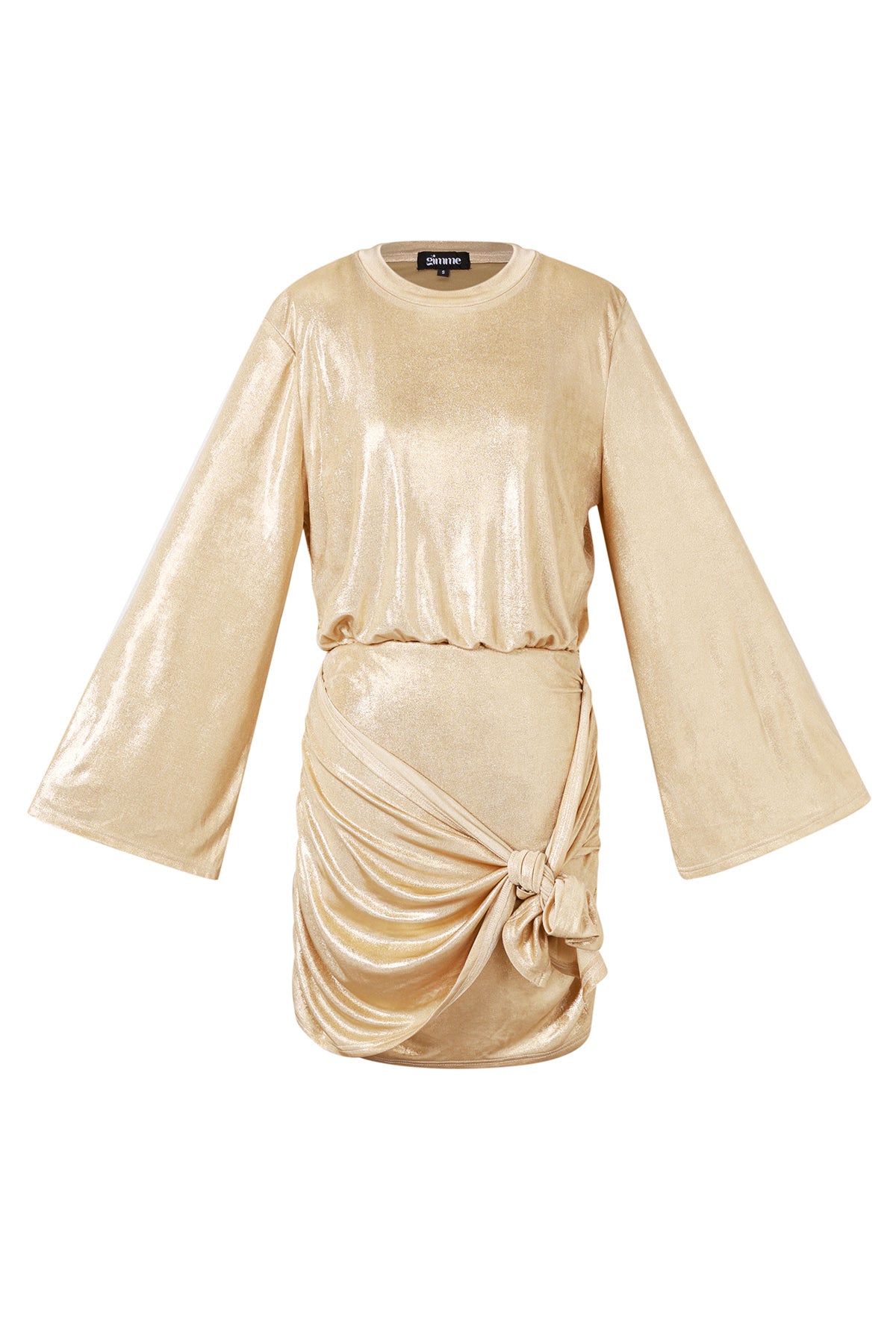 Geweven Polyestervezel Vrouwen Mini Jurk Elegante Sluiting