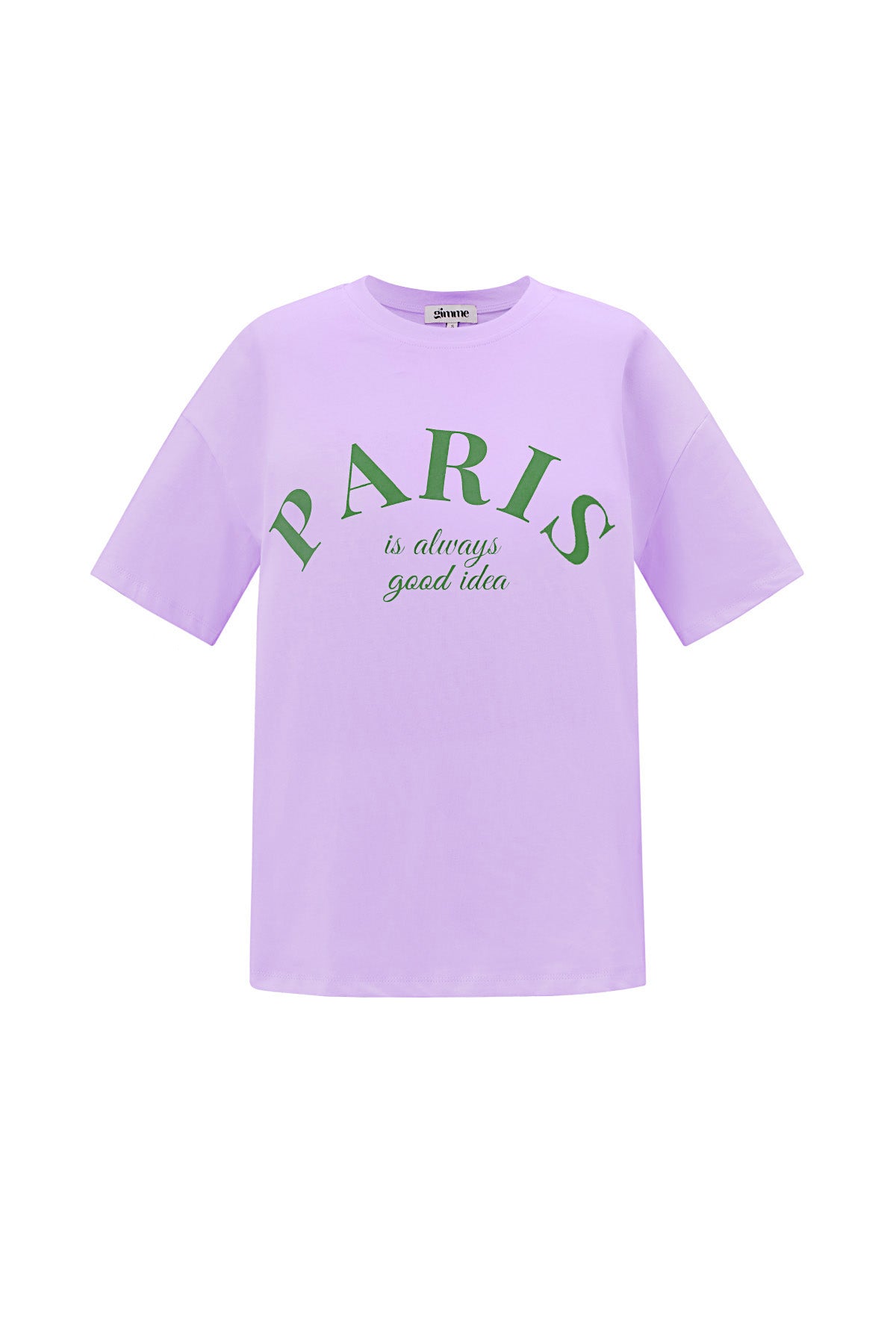 Cotton Vrouwen T-shirt Casual Letters
