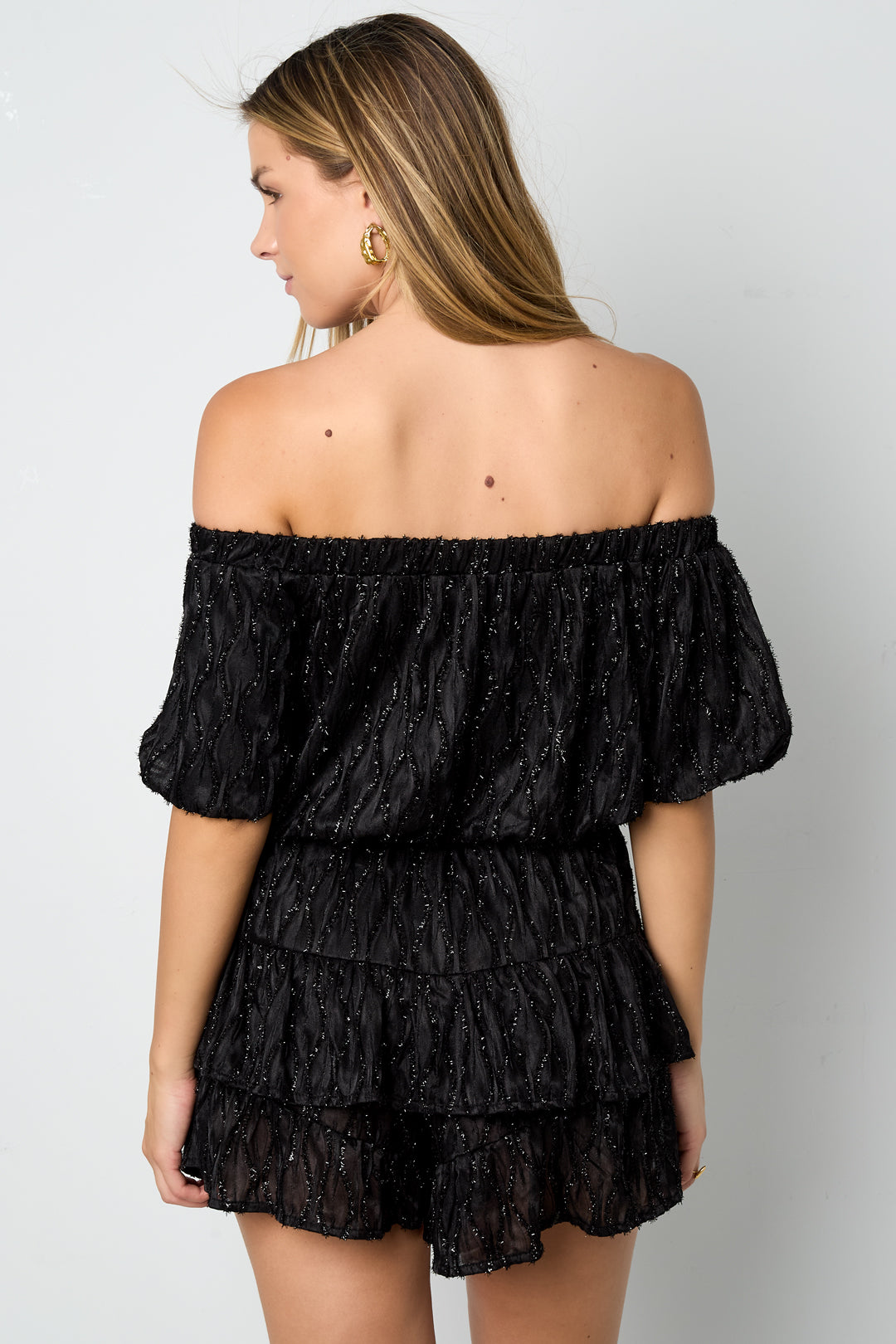 Geweven Polyestervezel Vrouwen Body Casual Solide Kleur Ruchesrand