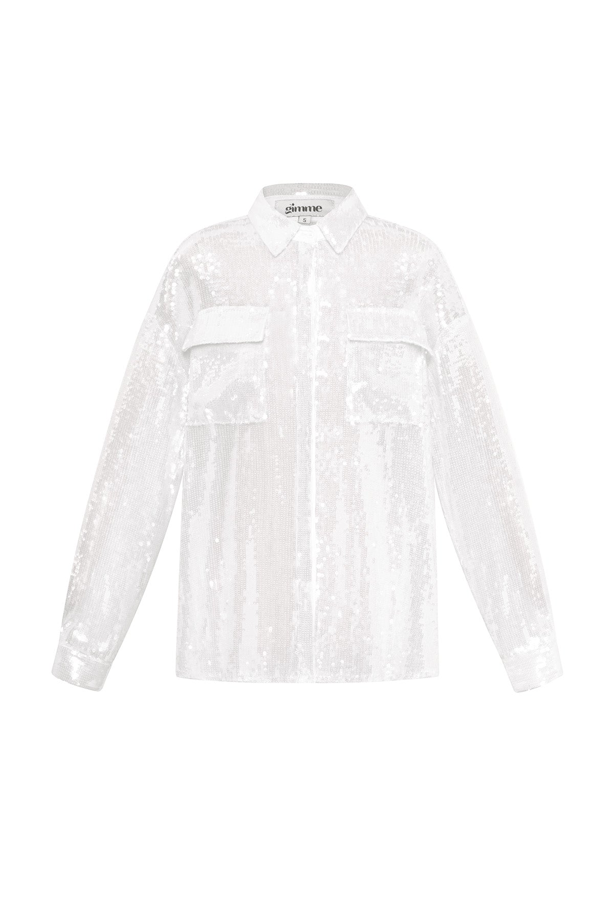 Geweven Polyestervezel Vrouwen Overhemd Elegante Solide Kleur Lente/Zomer