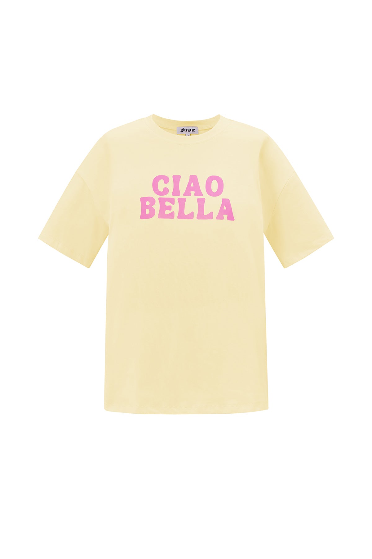 Cotton Vrouwen T-shirt Casual Letters