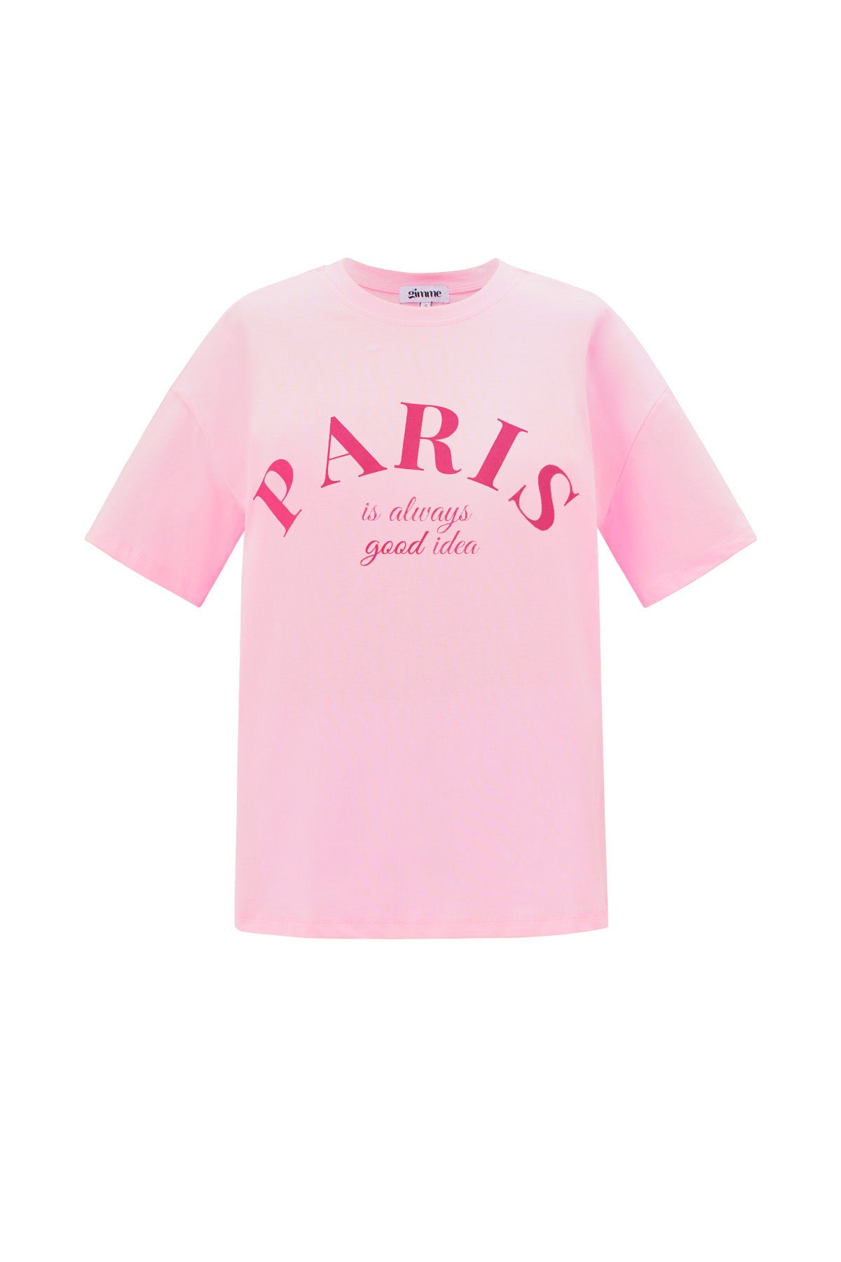 Cotton Vrouwen T-shirt Casual Letters