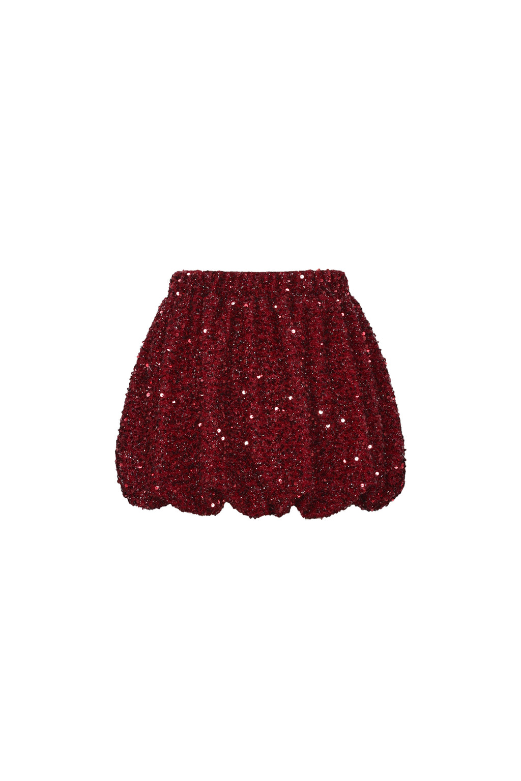 Geweven Polyestervezel Vrouwen Minirok Elegante Pailletten