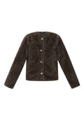 Woven Polyester Fiber Vrouwen Jas Elegant Solid Color Fall/Winter