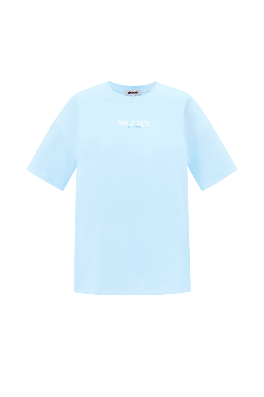 Katoen Gebreide Vrouwen T-shirt Casual Letters
